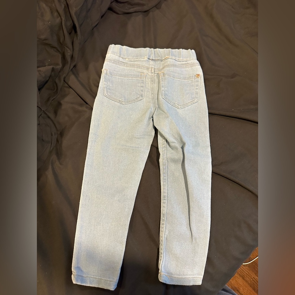 Vince Camuto Toddler Girl Stretchy Jean Leggings Size 4 - Picture 4 of 4
